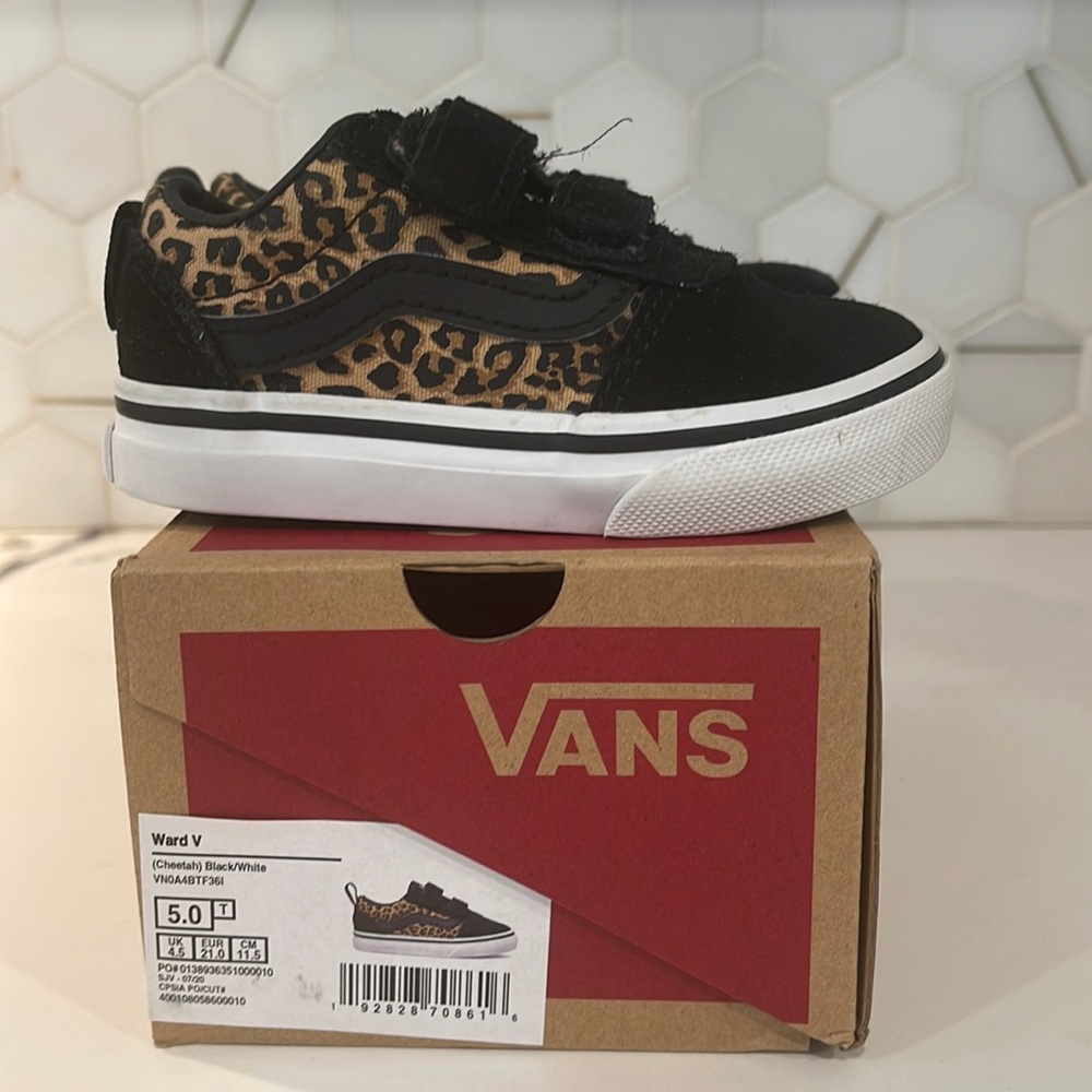 Toddler Vans - Cheetah Ward V